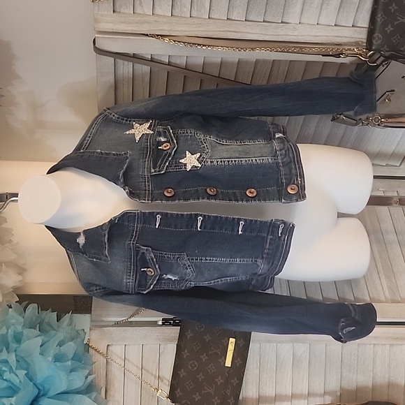 Amethyst Jeans Jackets & Blazers - Amethyst jeans brand denim jacket